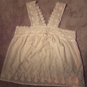 American Eagle Crochet Tank